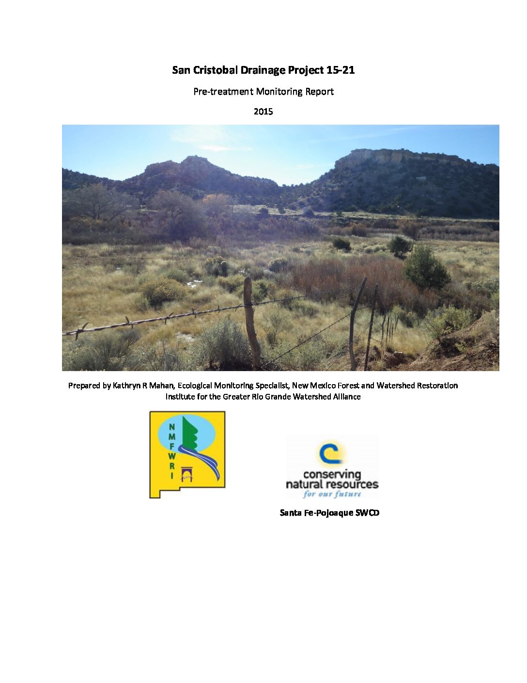San Cristobal Drainage Project 15-21