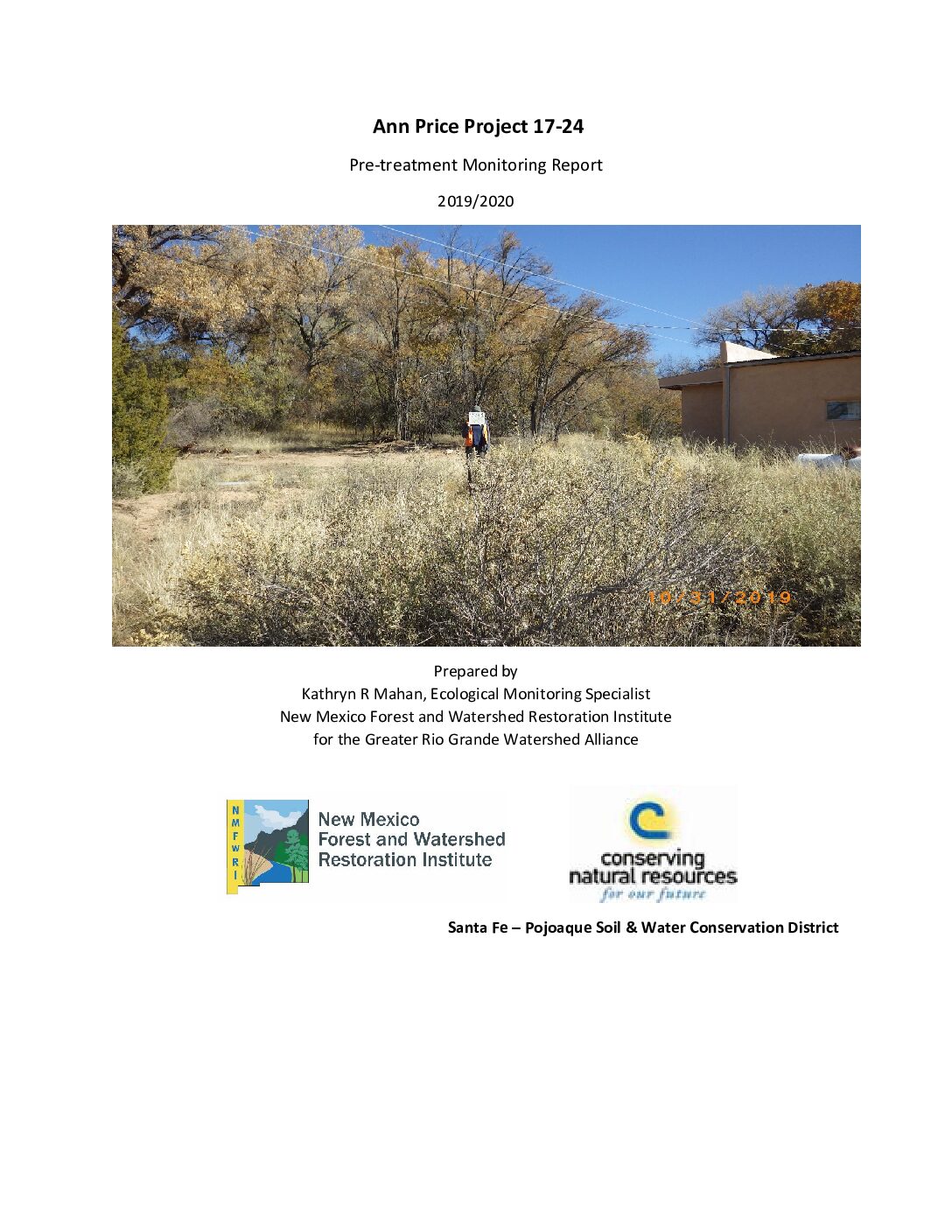 Anna Price Project 17 - 24, 2019