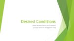 Desired Conditions: Cibola National Forest and Grasslands Land and Resource Management Plan