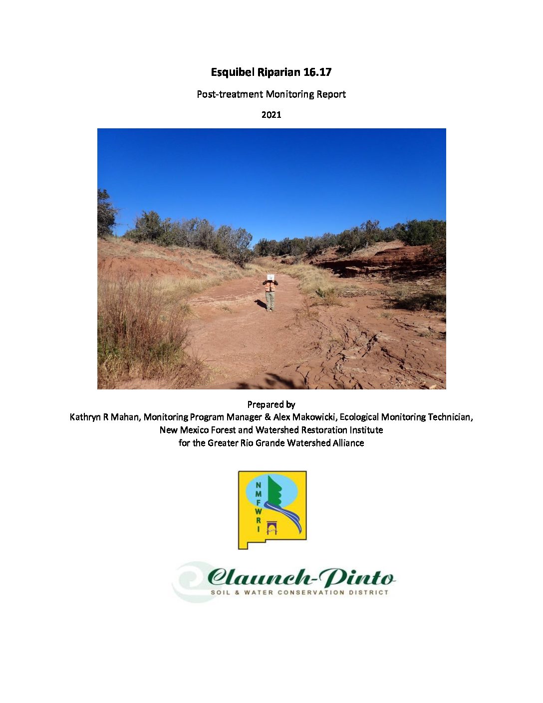 Esquibel Riparian 16.17 Post-treatment Monitoring Report 2021