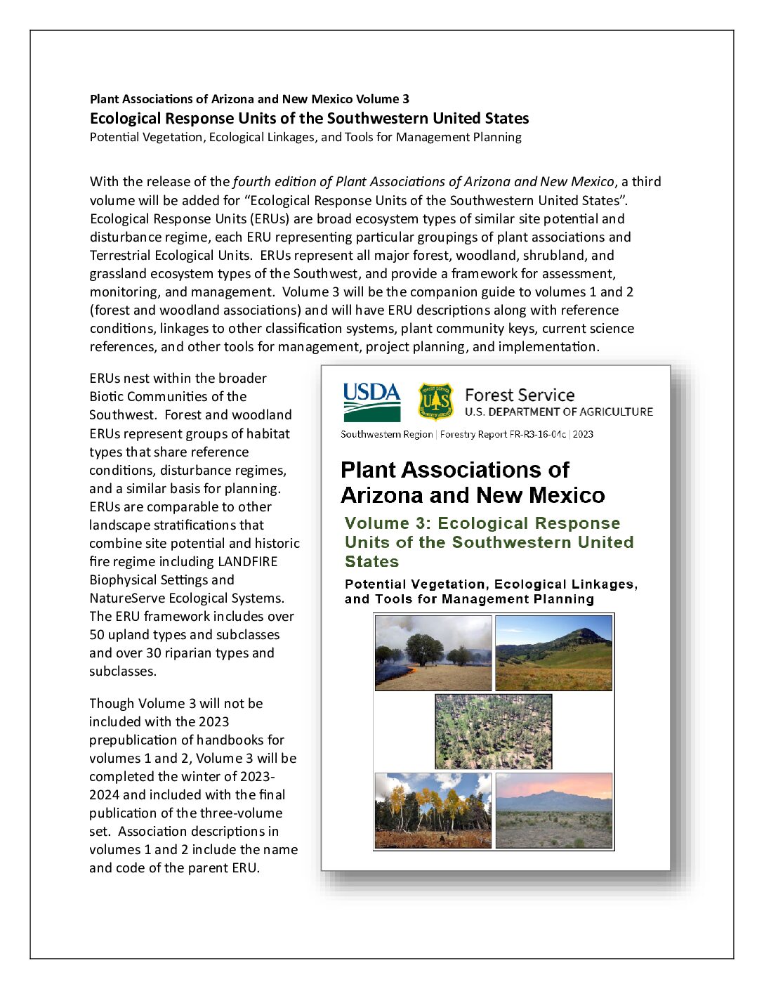 Plant Associations Vol 3