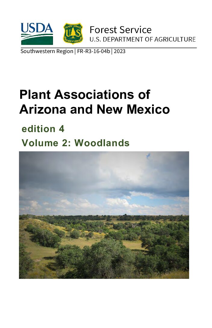 Plant Associations of Arizona and NM: Volume 2 Woodlands 24_July_2023_JY (002)