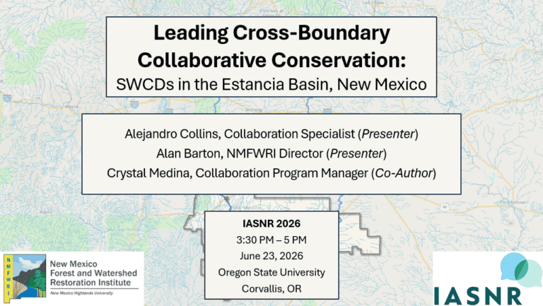 Collaboration staff present on SWCD role in effective wildfire mitigation