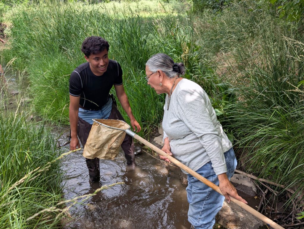 Teens learn natural resource skills from elders, technology, art in summer workshops
