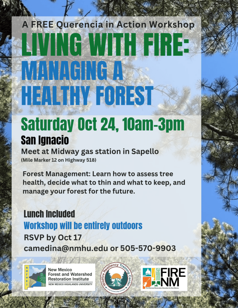 Workshop: Managing a Healthy Forest
