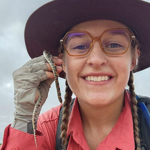 NMFWRI Ecological Monitoring Technician Emily Yannayon